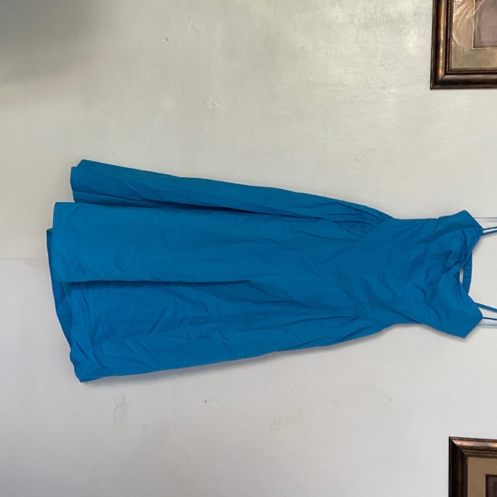 Elegant Blue Women's Dress